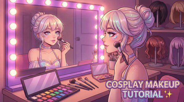 黑丝 cosplay化妆视频教程